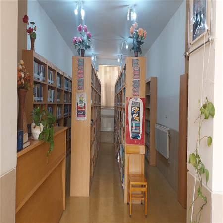 بخش مخزن(پایگاه اصلی) کتابخانه