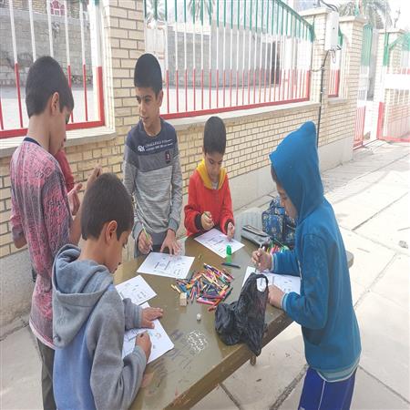 رنگ آمیزی نقاشی