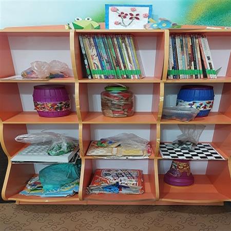 بخش اسباب بازی کتابخانه
